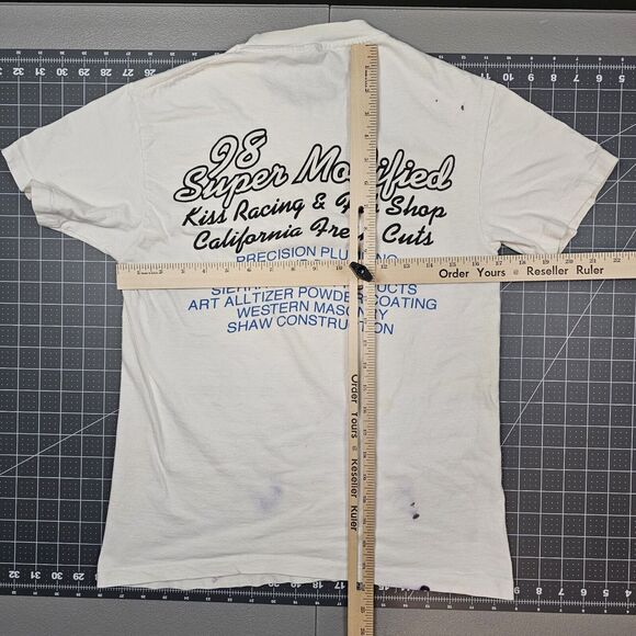 Vintage Bobby Bigiogni Tshirt Small Car Racing 90s Singlestitch Formula Indy - Picture 7 of 13